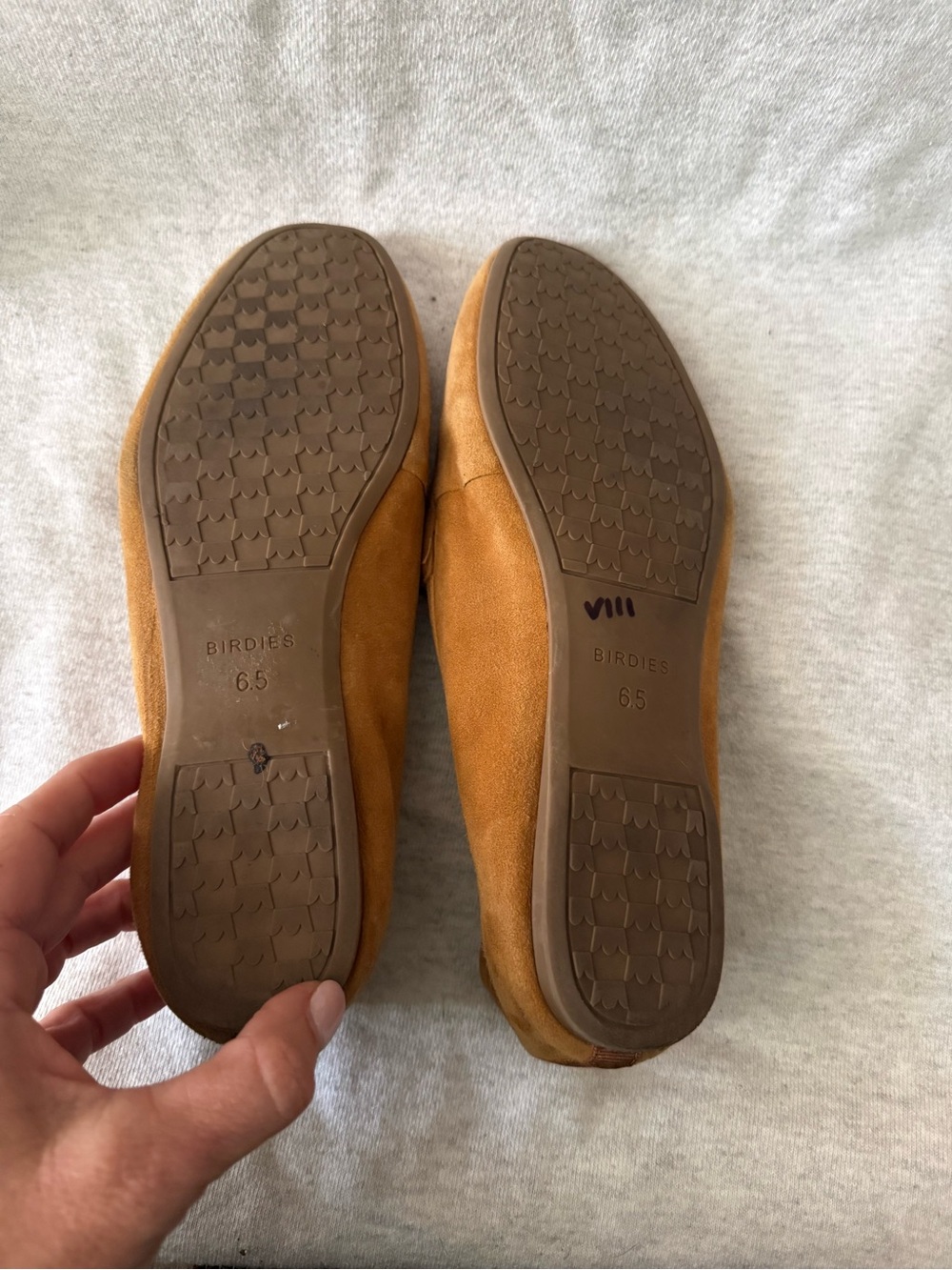 Birdies Men's Tan Suede Slip-On Loafers - Picture 3 of 9